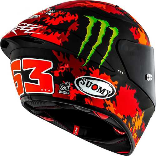 SUOMY S1-XR GP KASK BAGNAIA MONSTER EDITION 2025 MATT