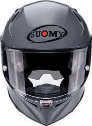 SUOMY - SUOMY SPEEDSTAR 2 KASK PLAIN GRİ (1)