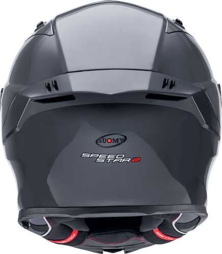 SUOMY SPEEDSTAR 2 KASK PLAIN GRİ