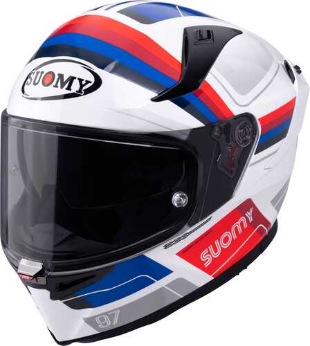 SUOMY SPEEDSTAR 2 KASK VANTAGE BEYAZ MAVİ