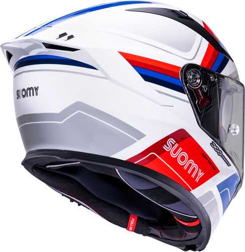 SUOMY SPEEDSTAR 2 KASK VANTAGE BEYAZ MAVİ