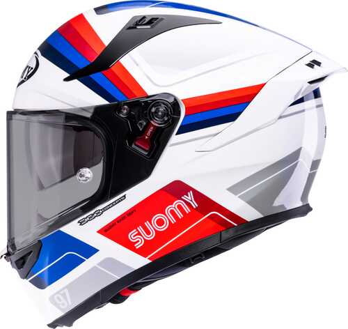 SUOMY SPEEDSTAR 2 KASK VANTAGE BEYAZ MAVİ