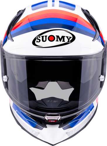 SUOMY SPEEDSTAR 2 KASK VANTAGE BEYAZ MAVİ