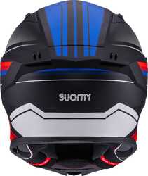 SUOMY SPEEDSTAR 2 KASK VANTAGE MAT SİYAH MAVİ - Thumbnail