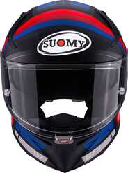 SUOMY - SUOMY SPEEDSTAR 2 KASK VANTAGE MAT SİYAH MAVİ (1)