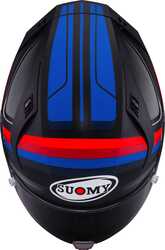 SUOMY SPEEDSTAR 2 KASK VANTAGE MAT SİYAH MAVİ - Thumbnail