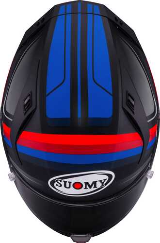 SUOMY SPEEDSTAR 2 KASK VANTAGE MAT SİYAH MAVİ