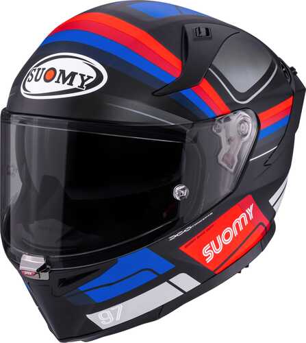 SUOMY SPEEDSTAR 2 KASK VANTAGE MAT SİYAH MAVİ