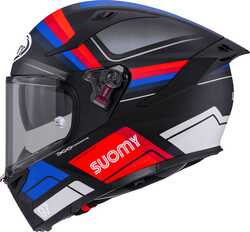 SUOMY SPEEDSTAR 2 KASK VANTAGE MAT SİYAH MAVİ - Thumbnail