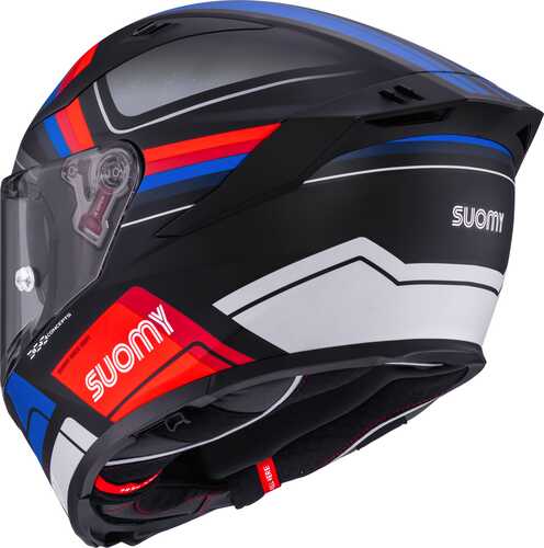 SUOMY SPEEDSTAR 2 KASK VANTAGE MAT SİYAH MAVİ