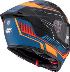 SUOMY SPEEDSTAR 2 KASK VISUAL MAT TURUNCU - Thumbnail