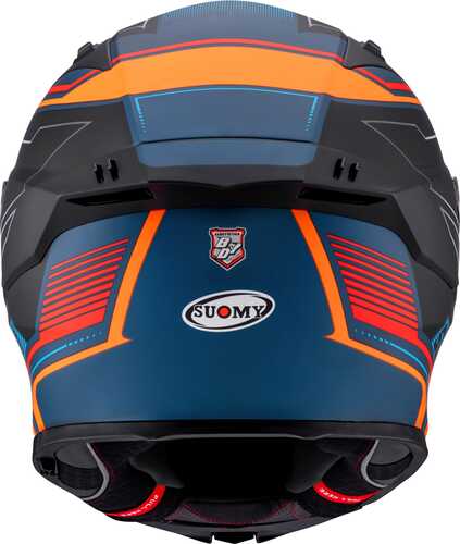 SUOMY SPEEDSTAR 2 KASK VISUAL MAT TURUNCU