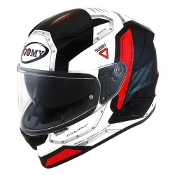 SUOMY - SUOMY SPEEDSTAR KASK AIRPLANE WHITE-RED