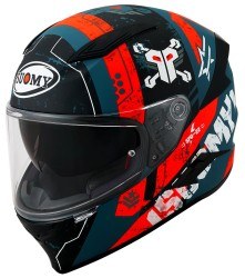 SUOMY - SUOMY SPEEDSTAR KASK TACTIC DARK GREEN-WHITE MATT