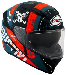 SUOMY - SUOMY SPEEDSTAR KASK TACTIC DARK GREEN-WHITE MATT (1)