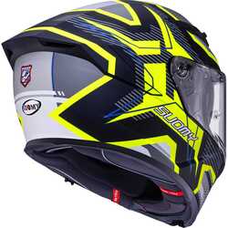 SUOMY STELLAR 2 KASK BLACKSTAR BEYAZ MAVİ - Thumbnail