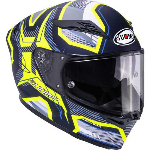 SUOMY STELLAR 2 KASK BLACKSTAR BEYAZ MAVİ