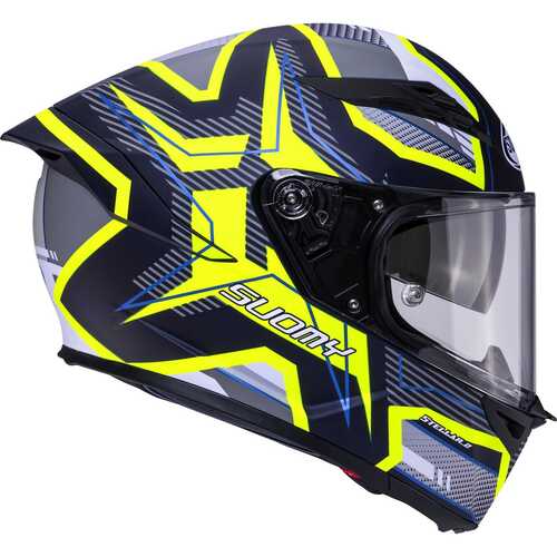 SUOMY STELLAR 2 KASK BLACKSTAR BEYAZ MAVİ