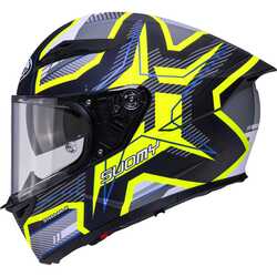 SUOMY STELLAR 2 KASK BLACKSTAR BEYAZ MAVİ - Thumbnail