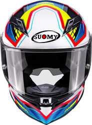 SUOMY STELLAR 2 KASK BLACKSTAR BEYAZ MAVİ (2)