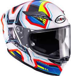 SUOMY STELLAR 2 KASK BLACKSTAR BEYAZ MAVİ (3)