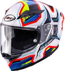 SUOMY STELLAR 2 KASK BLACKSTAR BEYAZ MAVİ (1)