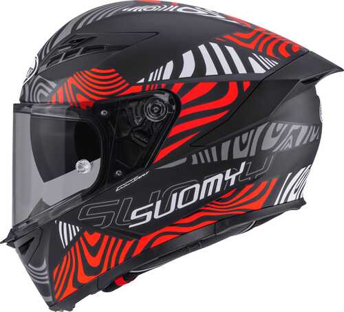 SUOMY STELLAR 2 KASK MOLTEN MATT KIRMIZI