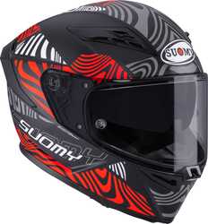 SUOMY STELLAR 2 KASK MOLTEN MATT KIRMIZI - Thumbnail