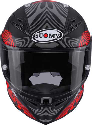 SUOMY STELLAR 2 KASK MOLTEN MATT KIRMIZI