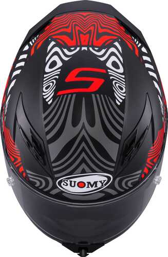 SUOMY STELLAR 2 KASK MOLTEN MATT KIRMIZI