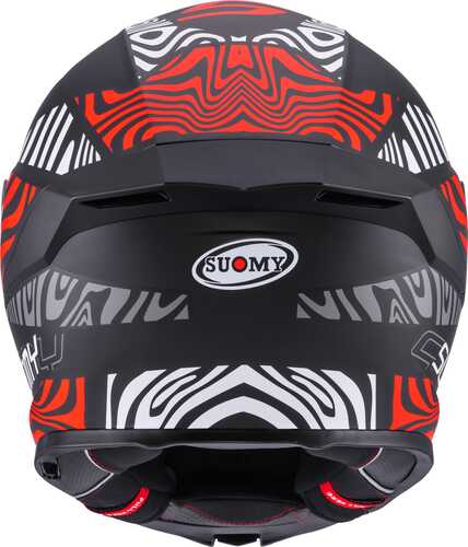 SUOMY STELLAR 2 KASK MOLTEN MATT KIRMIZI