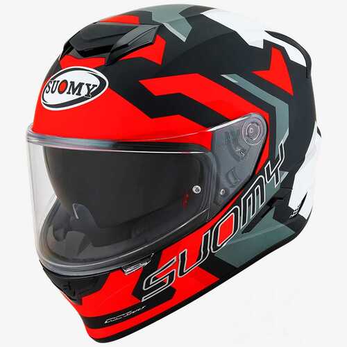 SUOMY STELLAR KASK SWIFT MAT KIRMIZI