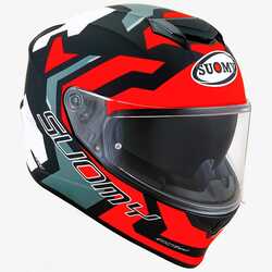 SUOMY - SUOMY STELLAR KASK SWIFT MAT KIRMIZI (1)