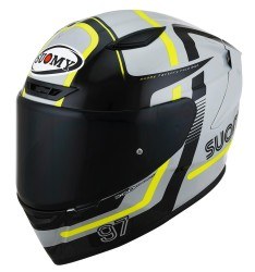 SUOMY - SUOMY TRACK-1 KASK NINETY SEVEN GREY-YELLOW