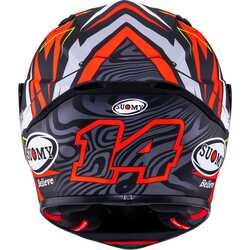 SUOMY TRACK-1 KASK SAM LOWES EDITION 2025 MAT KIRMIZI - Thumbnail