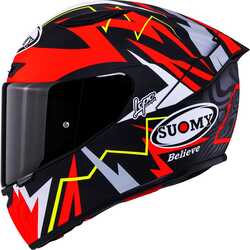 SUOMY TRACK-1 KASK SAM LOWES EDITION 2025 MAT KIRMIZI - Thumbnail