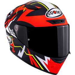 SUOMY TRACK-1 KASK SAM LOWES EDITION 2025 MAT KIRMIZI - Thumbnail