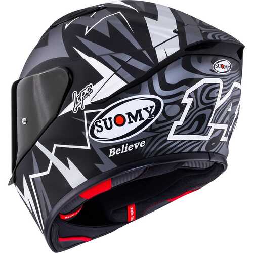 SUOMY TRACK-1 KASK SAM LOWES EDITION 2025 MAT SİYAH