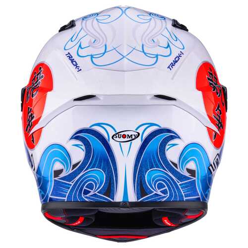 SUOMY TRACK-1 KASK WAVES BEYAZ
