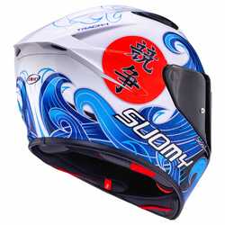 SUOMY TRACK-1 KASK WAVES BEYAZ - Thumbnail