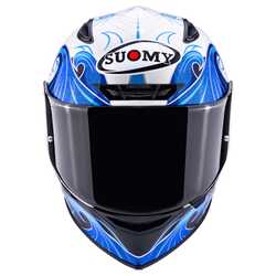 SUOMY TRACK-1 KASK WAVES BEYAZ - Thumbnail