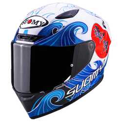 SUOMY - SUOMY TRACK-1 KASK WAVES BEYAZ