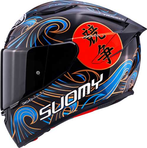 SUOMY TRACK-1 KASK WAVES SİYAH