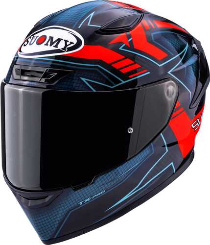 SUOMY TX-PRO KASK FLAWLESS KIRMIZI