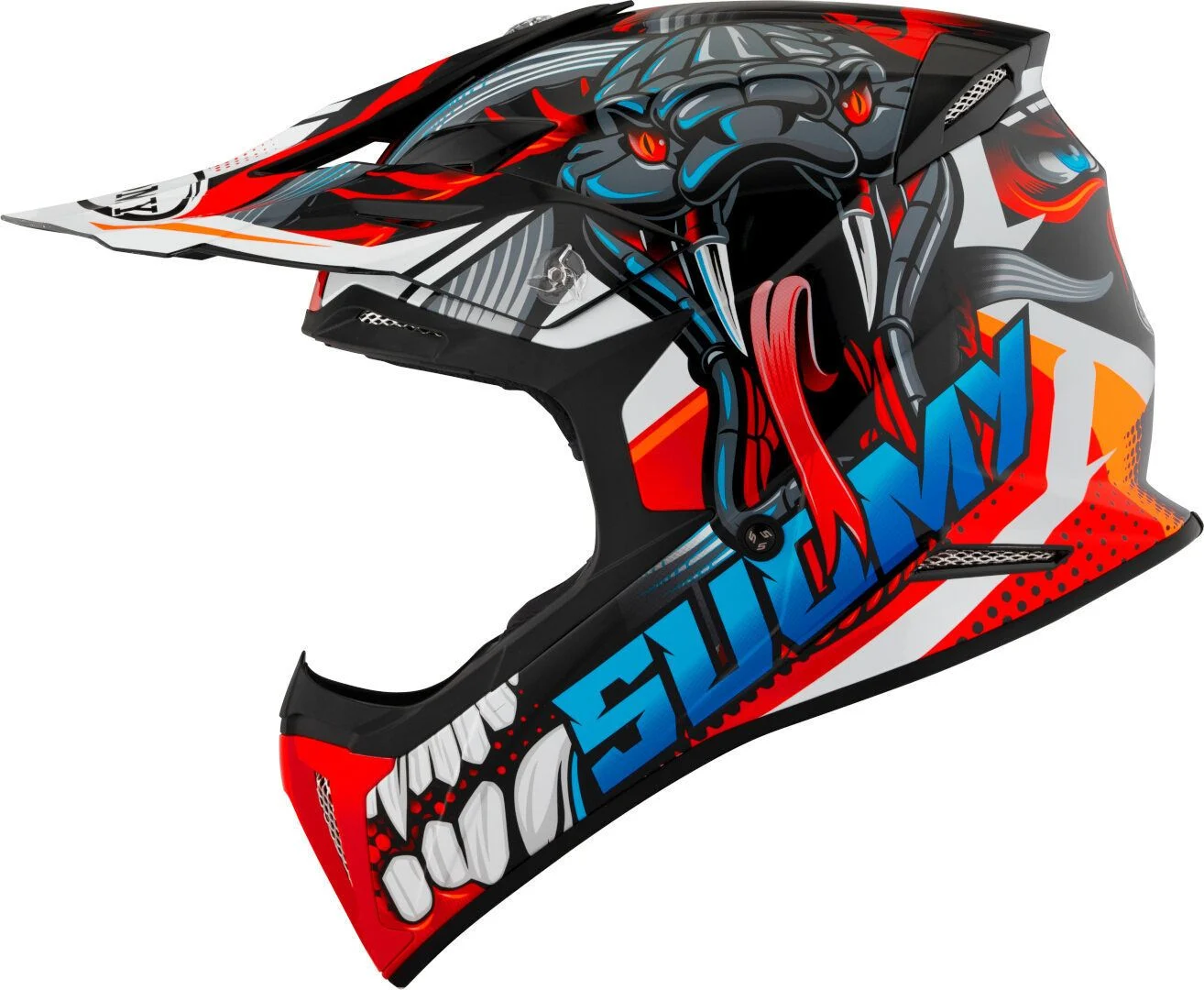 SUOMY X-WING KASK SNAKE EDITION
