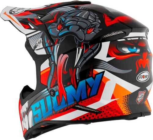 SUOMY X-WING KASK SNAKE EDITION
