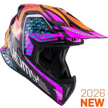 SUOMY X-WING MOTLEY KASK KIRMIZI MOR