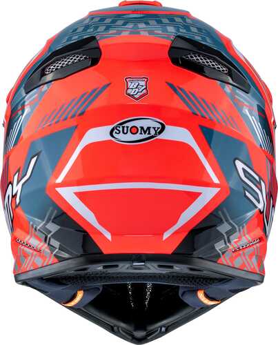 SUOMY X-WING MOTLEY KASK KIRMIZI SİYAH