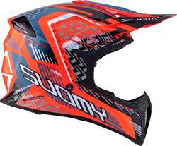 SUOMY X-WING MOTLEY KASK KIRMIZI SİYAH - Thumbnail