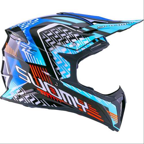 SUOMY X-WING MOTLEY KASK MAVİ SİYAH